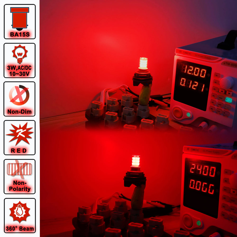 Ziomitus 1156 LED bulb close-up showing compact design for versatile mounting.