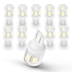 Ziomitus T10 LED bulb cool white 6000K lighting for RV interiors.
