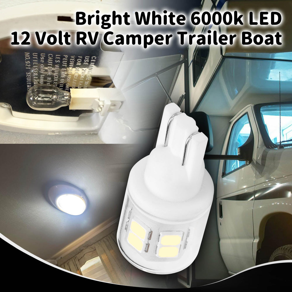 Ziomitus T10 LED bulb designed for 30,000+ hours lifespan.