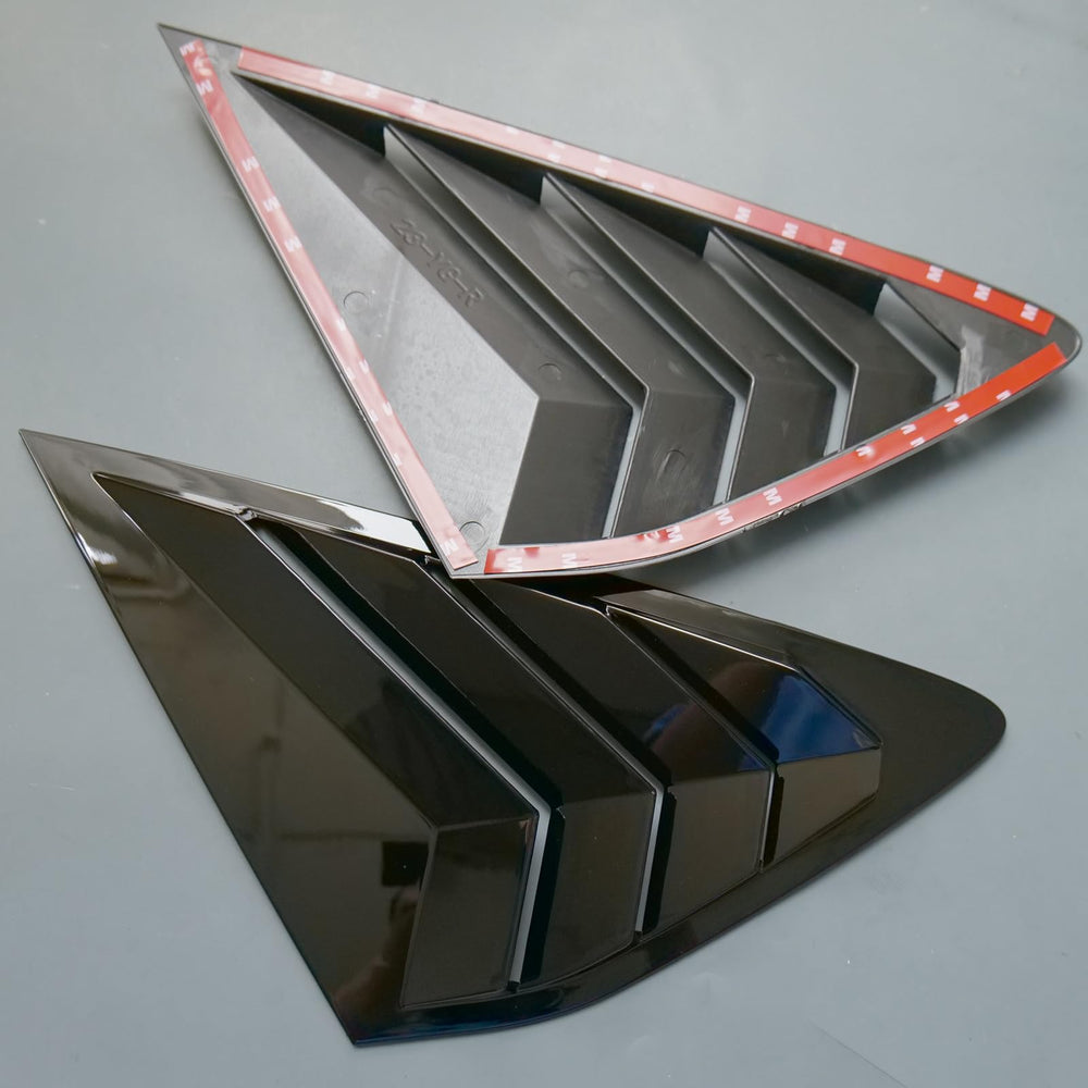 ZiWen gloss-black louvers on Honda Accord enhance curb appeal with a sleek finish.