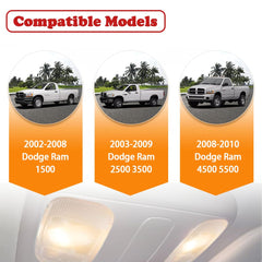 Zixixvan built-in LED light for Dodge Ram with durable housing