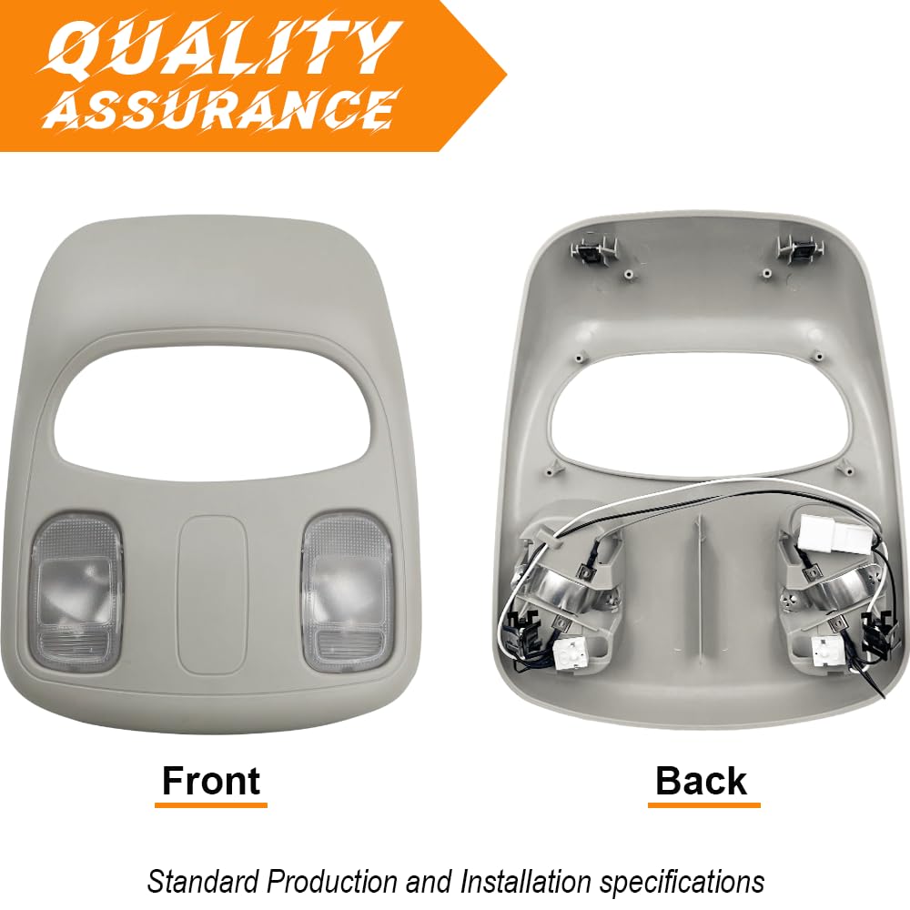 Zixixvan overhead console for Ram 2500-3500 enhances interior illumination on trips