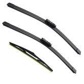 ZIXMMO 3-pack wiper blades for Mazda, 24 18 14 inch, all-season reliability.