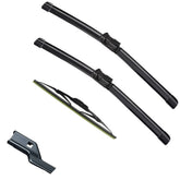 ZIXMMO 24-inch front blade close-up with easy-install OE-style mount