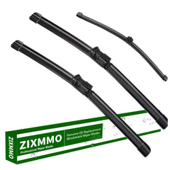 ZIXMMO Audi Q5 wiper set 24-20-15 with top-lock design for easy installation