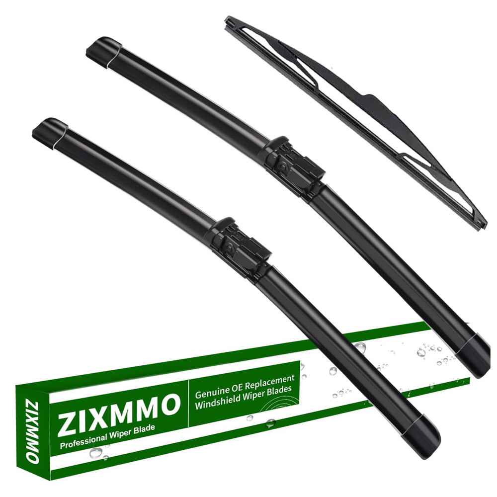 ZIXMMO Ford Fiesta driver-side 26-inch wiper blade for clear rain visibility