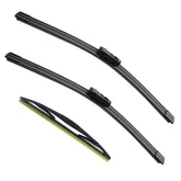 ZIXMMO Forester wiper set packaging showing all three blades for full coverage and easy identification