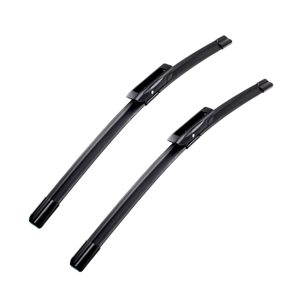 ZIXMMO Mini Cooper wiper blades 18/19 inch set for clear rain visibility.