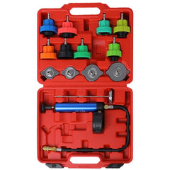 ZJERYL GULL 14pcs radiator pressure tester pump for quick leak checks.