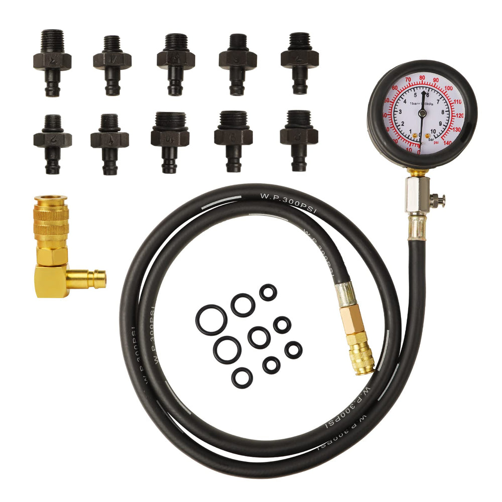 ZJERYL GULL pressure gauge with hose enables quick oil pressure checks