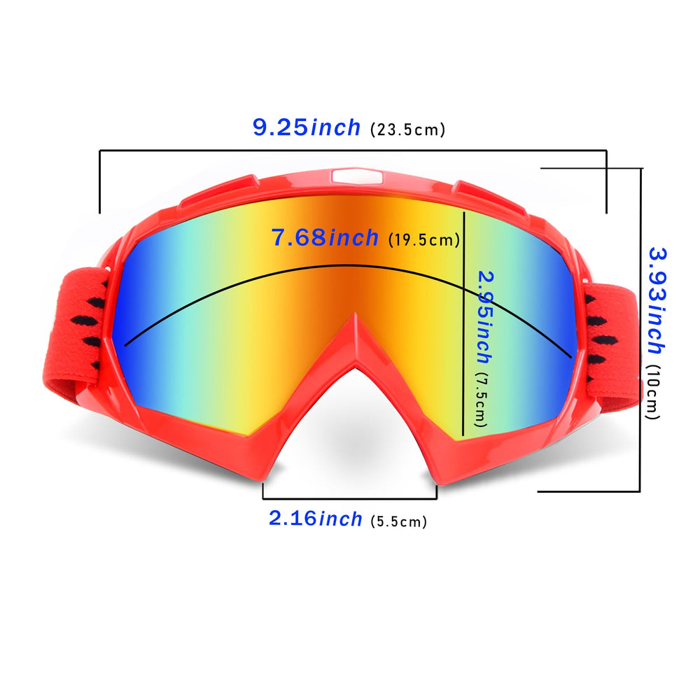 ZJNUO ATV Goggles deliver UV and dust protection for diverse conditions