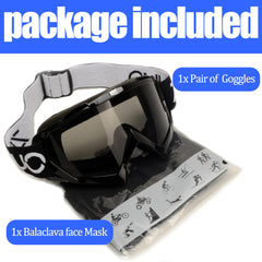 ZJNUO goggles with durable foam padding for comfort.