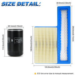 ZJTBLL premium filtration benefits for oil and air intake