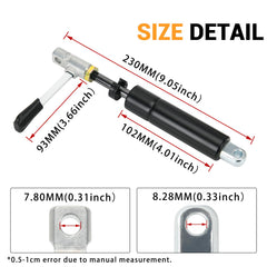 ZJTBLL OEM replacement Can-Am steering column shock ready for installation