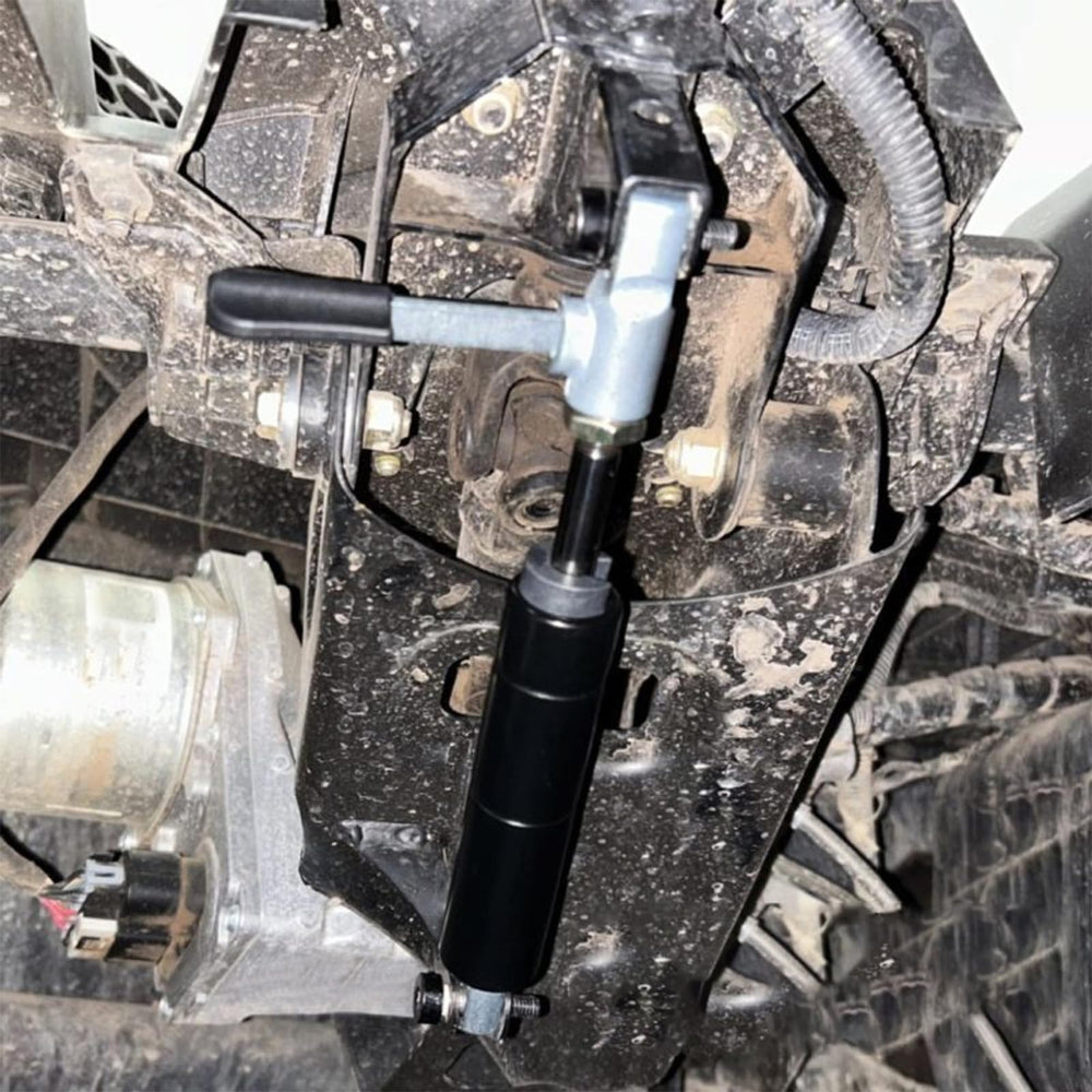 ZJTBLL packaged install kit for direct-fit replacement steering shock