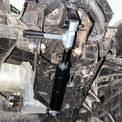ZJTBLL packaged install kit for direct-fit replacement steering shock