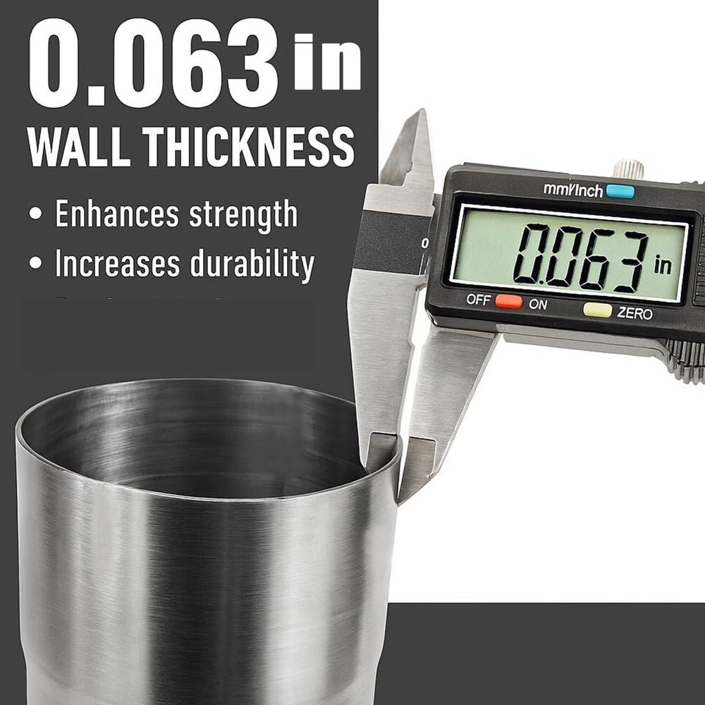 ZJXDZY 17.3 inch length fits standard straight-exhaust layouts