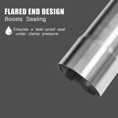 ZJXDZY 65.3 mm tailpipe diameter enabling precise installation