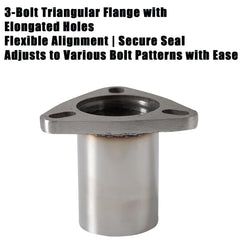 ZJXDZY durable underbody converter repair for exhaust connections