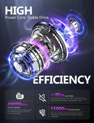 ZJZJ vacuum charging via Type-C for quick top-ups