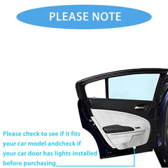 ZKAYUN two-pack kit for both doors provides balanced lighting