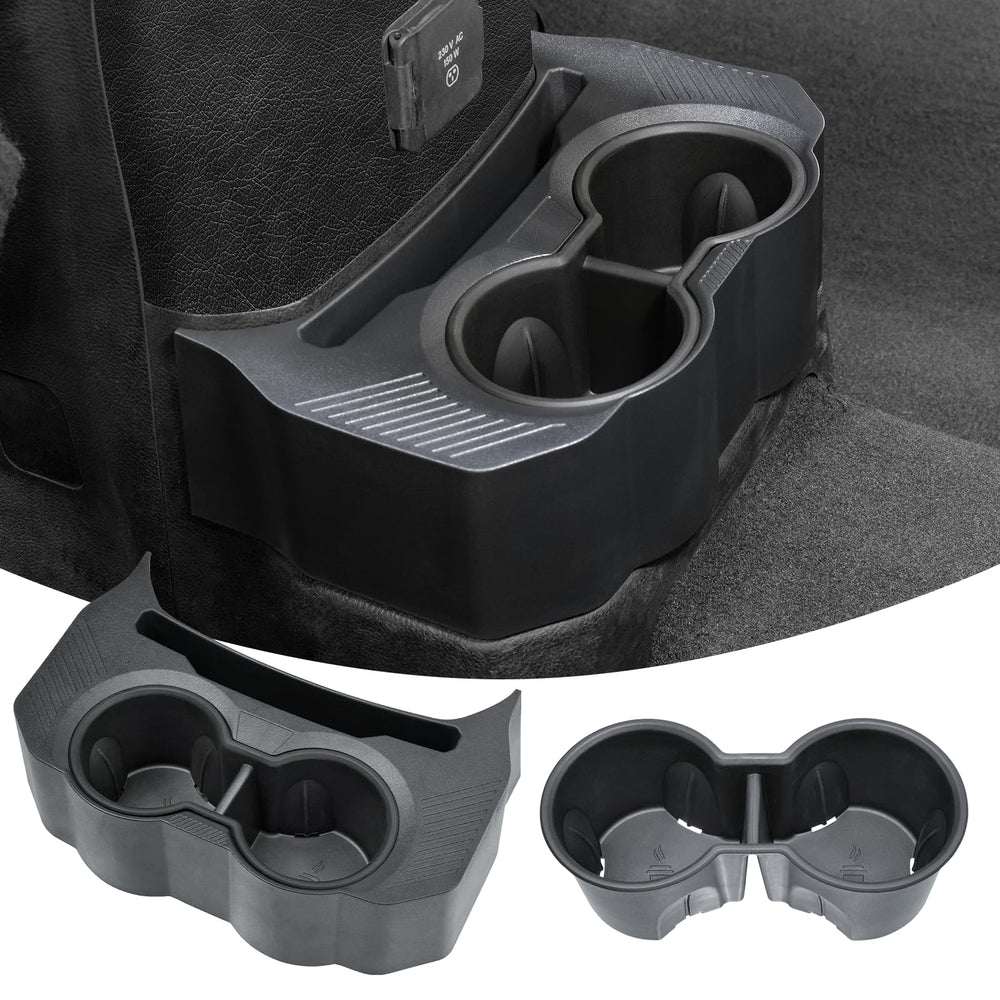 ZKJAYOE 2-in-1 Jeep rear cup holder with removable pad keeps drinks steady on rough roads.