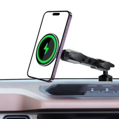 ZKJAYOE Bronco mount magnetic wireless charger with 15W power for hands-free driving.