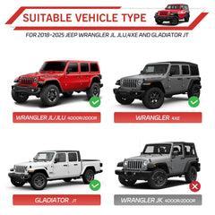 ZKJAYOE hood latch highlights anti-theft feature for engine bay security.