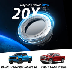 ZKJAYOE strong-magnetic-hold ensures stable phone even on rough roads