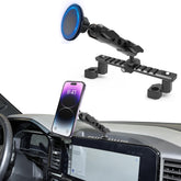 ZKJAYOE dash-mount for 13.4-inch Silverado Sierra secures navigation while driving