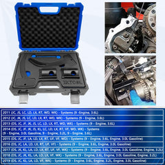 ZKTOOL foam-lined case keeps all tools organized for transport.
