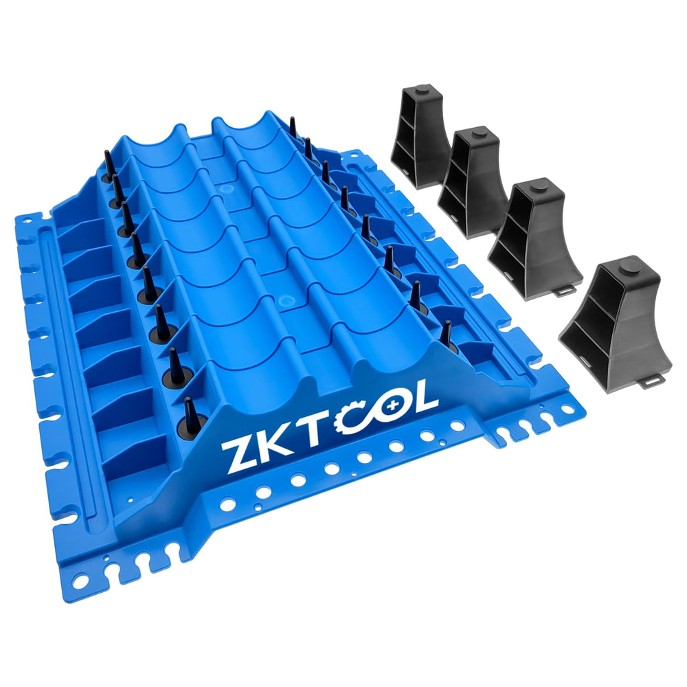 ZKTOOL dimensions 404mm by 450mm by 110mm support easy handling.
