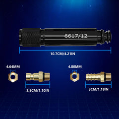 ZKTOOL VAS6617/12 installed beside gearbox for efficient refueling.