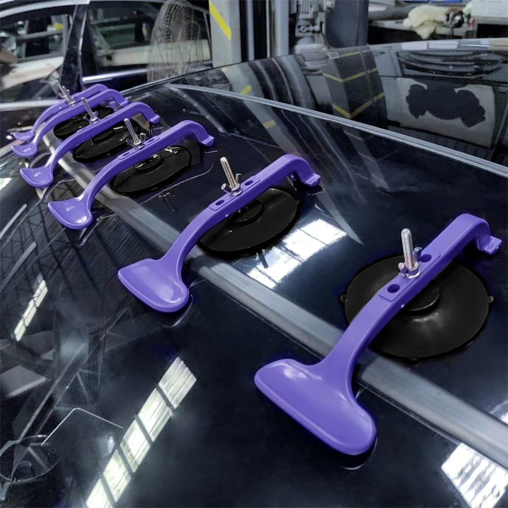 ZKTOOL windshield suction surface protects glass during repair.