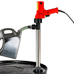 Zlshmoee electric liquid transfer pump front view for quick fluid transfer in workshops