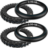 ZMCYNG 2.5-10 off-road tire and inner tube set ready for rugged trails with reliable grip.
