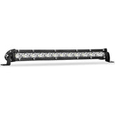 Zmoon 12-inch LED light bar front view for enhanced off-road visibility
