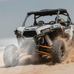 Zmoon light bar mounted on a truck bumper showcases rugged off-road setup