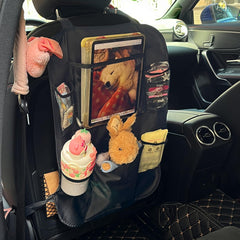 Zntezed road-trip setup creates a tidy mobile play area for families.