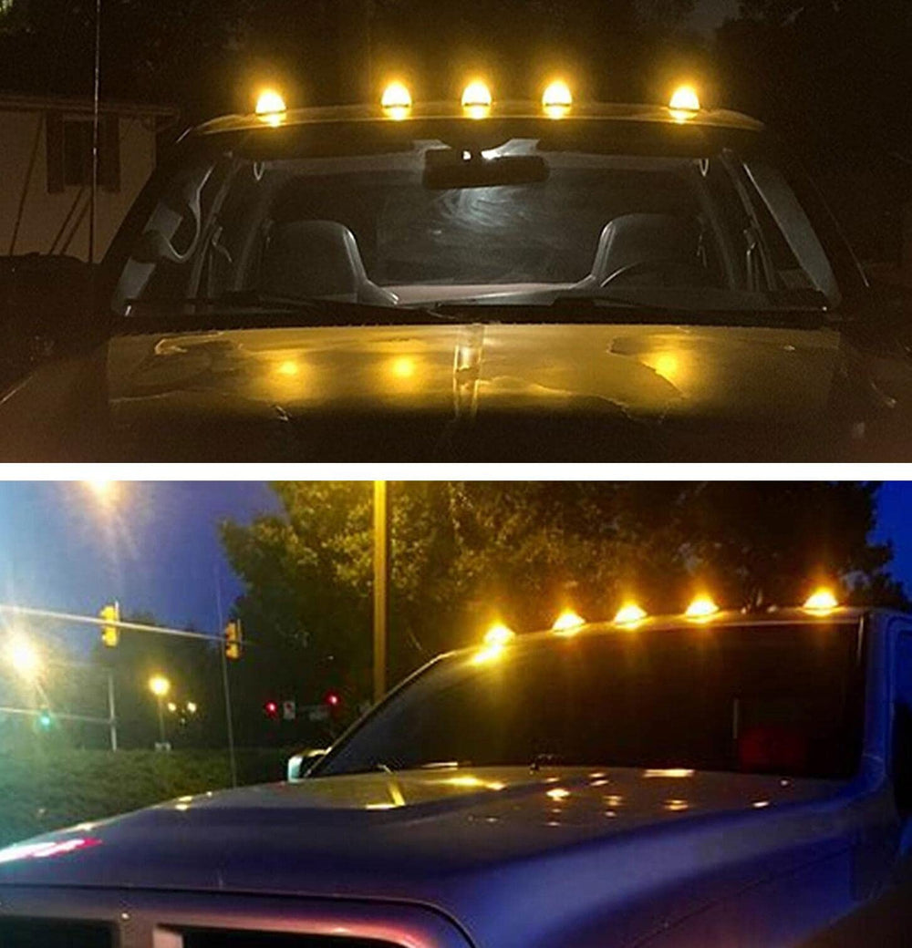 Amber marker lights by ZOCSONU improve night driving with softer glare.