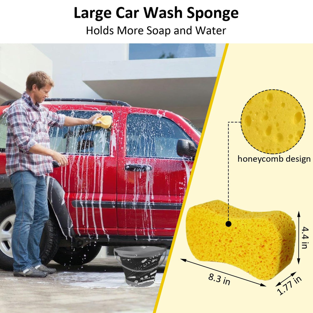 ZODISTORE double-sided window squeegee for streak-free glass on your car