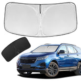 ZOIBV front window shade for Chevrolet Equinox blocks heat for a cooler cabin.