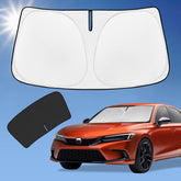 ZOIBV Honda Civic sunshade front windshield covers fully for heat protection