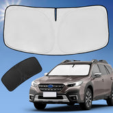 ZOIBV sun shade front windshield cover for Outback provides full coverage and heat reduction