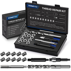 ZOMIYU M10x1.25 drill bit restores worn threads in metal surfaces