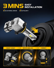 ZonCar bulbs CANbus-ready for universal vehicle compatibility