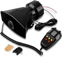 Zonetech 5-tone siren front view for high-visibility road alerts