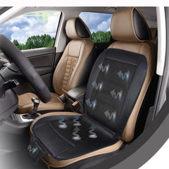 ZONETECH cooling car seat cushion 12V plug for easy vehicle use