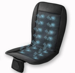 ZONETECH cooling seat cover in black offers cooling comfort and seat protection.