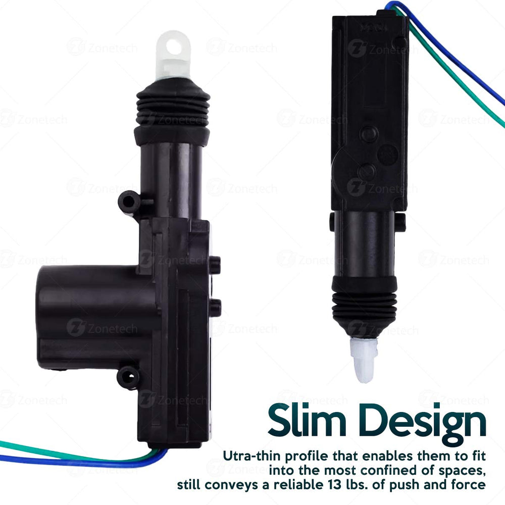 Internal 2-wire rotatable head enables flexible installation for ZONETECH.